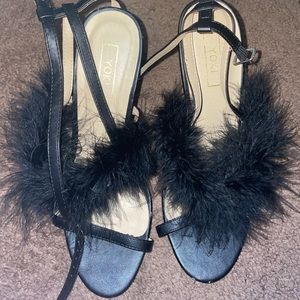 Yoki Fur Lines Stilettos
